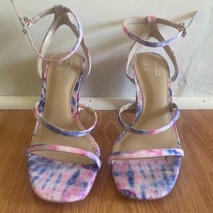 Mix No.6 Pink Tie Dye Sandals size 7